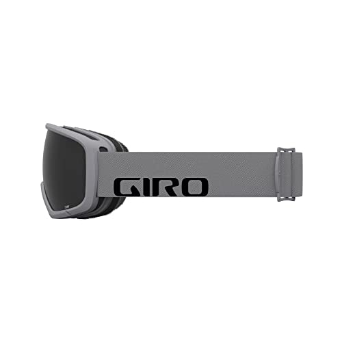 Giro Stomp Goggles 2022 - Youth Grey Wordmark Frame Ultra Black Lens Medium