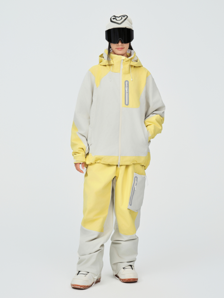 NIS 3L Pastel Colorblock Ski Pants - Unisex