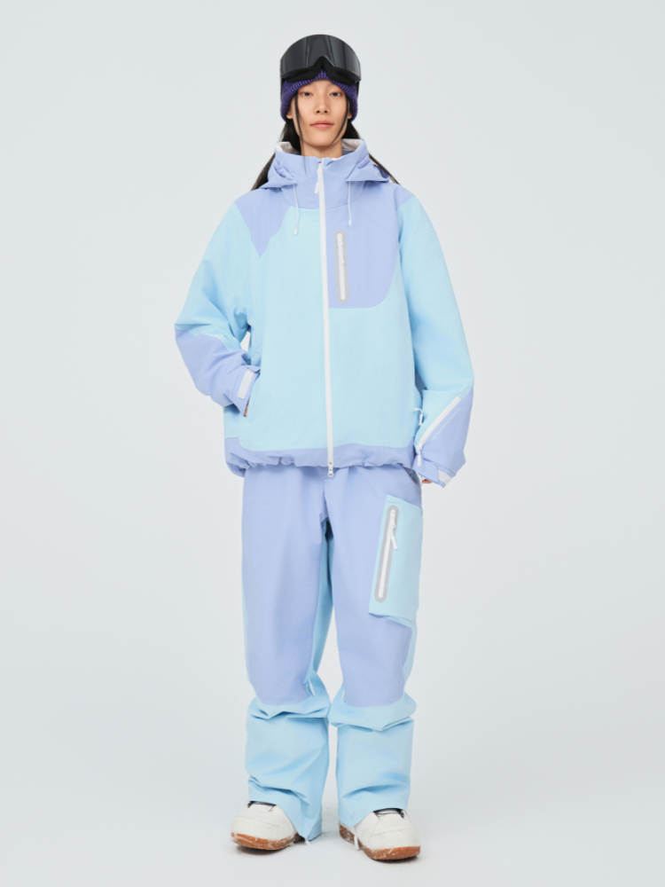 NIS 3L Pastel Colorblock Ski Pants - Unisex
