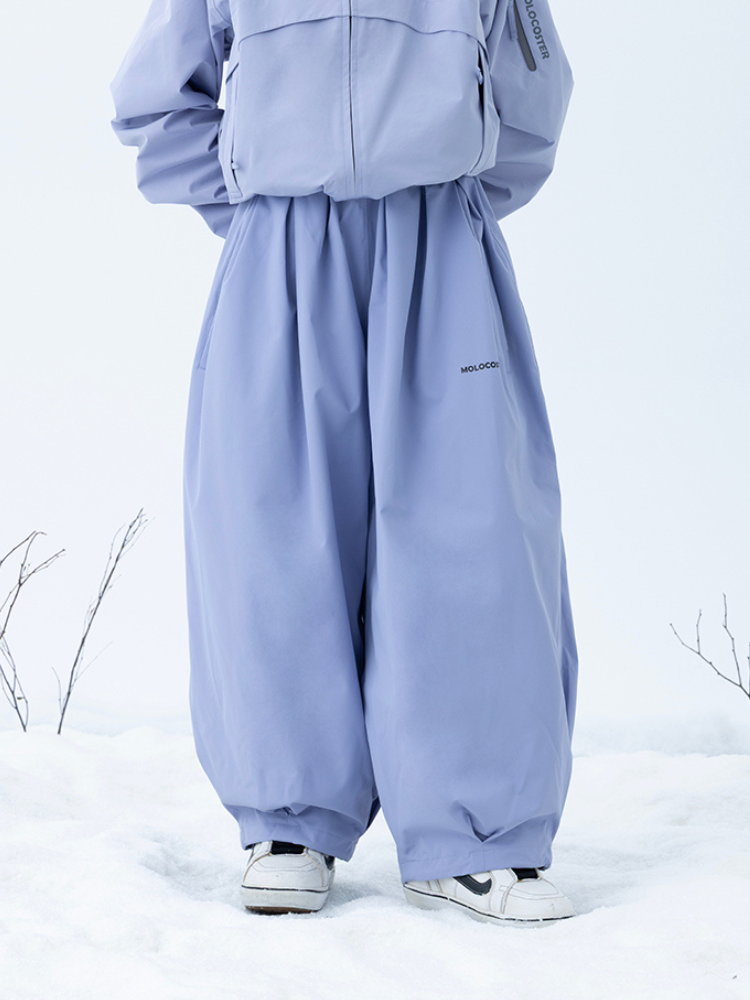 Molocoster Parachute Baggy Ski Pants – Unisex