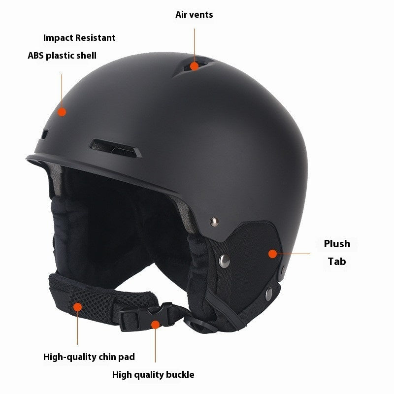 Winter Ski Helmet Outdoor Riding Half Helmet